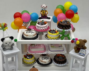 Miniature Birthday Cake Shop