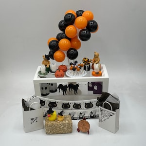 Miniatuur Halloween-cadeauwinkel