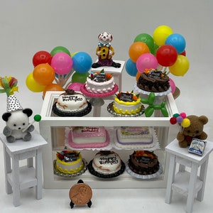 Miniature Birthday Cake Shop