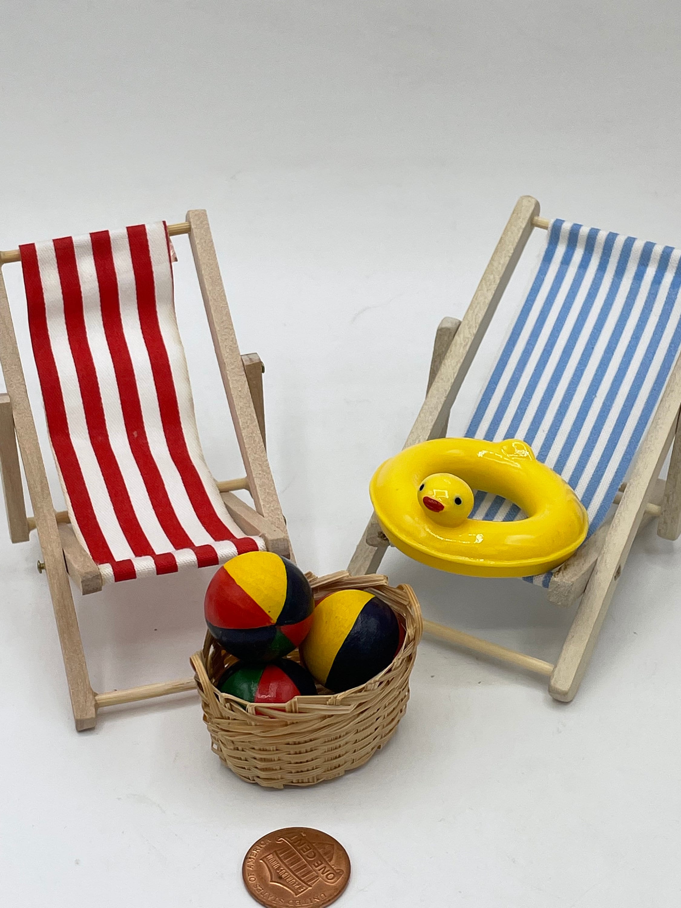 Miniature Beach Chairsmini Beach Chairs in 6 Colorsmini Etsy