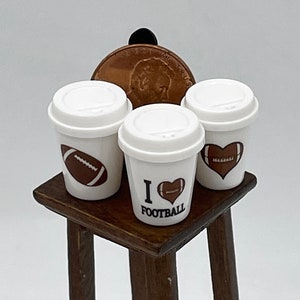 Miniature Take Out Cups~Mini football cups