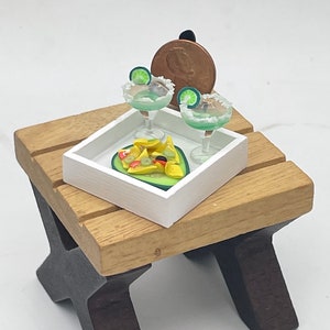 Miniature nachos appetizer~Mini Margaritas