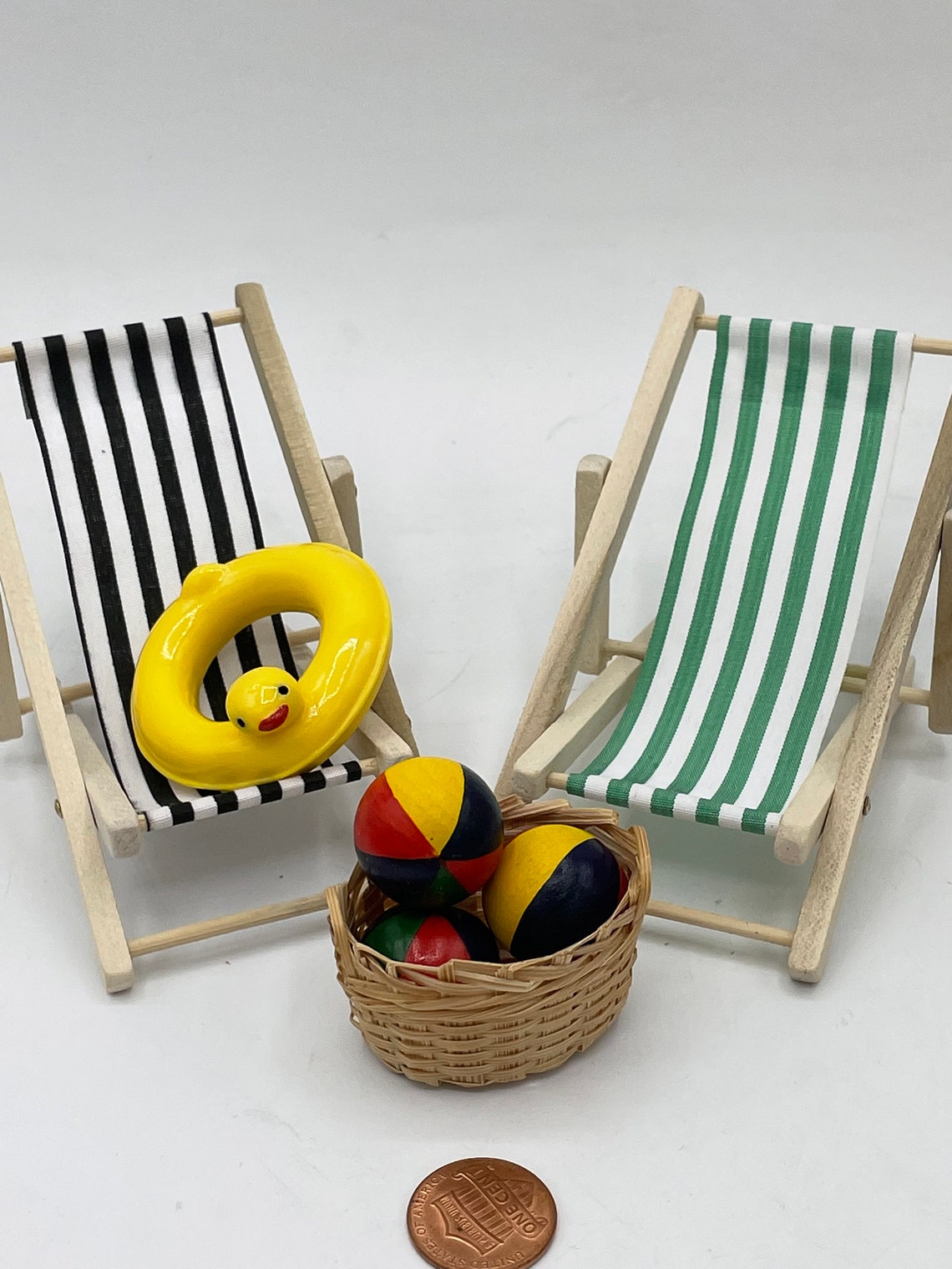 Miniature Beach Chairsmini Beach Chairs in 6 Colorsmini Etsy