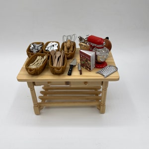 Miniature Baking Tools~Nine mini baking tools for your mini kitchen