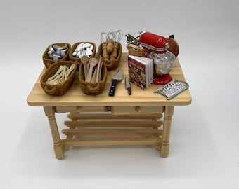 Miniature Baking Tools~Nine mini baking tools for your mini kitchen