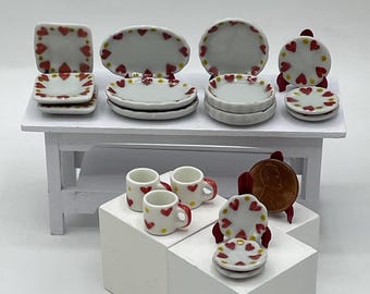 Miniature Heart Ceramics