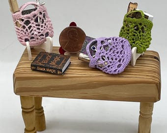 Bolso de mano de brujas en miniatura