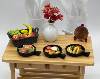 Miniature Skillet lunches~Mini Lunches served in Skillet