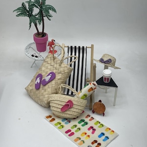 Miniatur-Flip-Flop-Strand-Kollektion