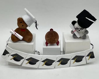 Miniature Graduating Teddy Bears