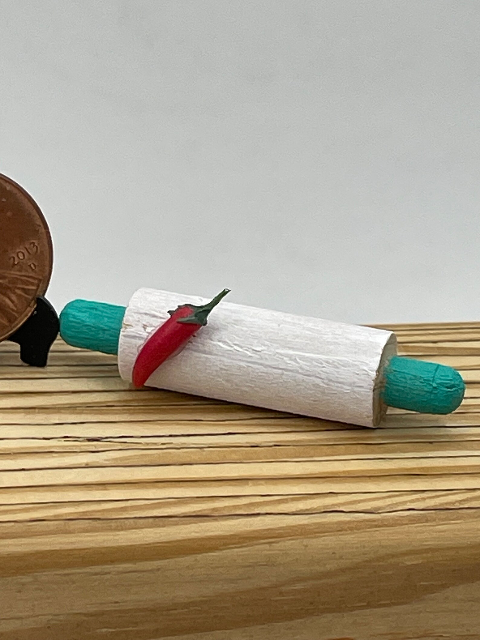 Miniatuer R Pin Miniature Festive Rolling Pins - Etsy