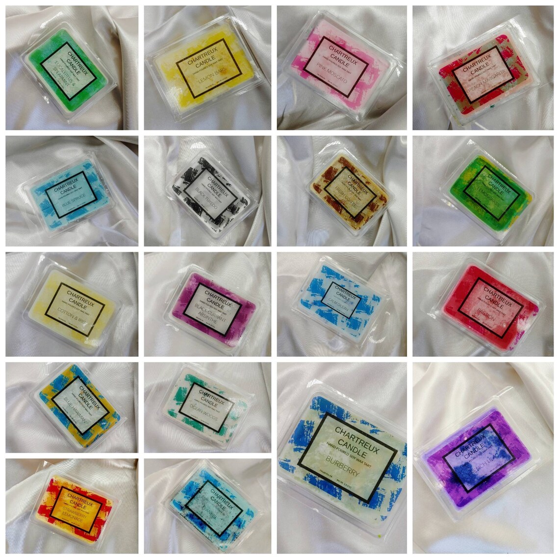 1.5 oz Wax Tarts Colorful Scented Wax tarts choose your Etsy