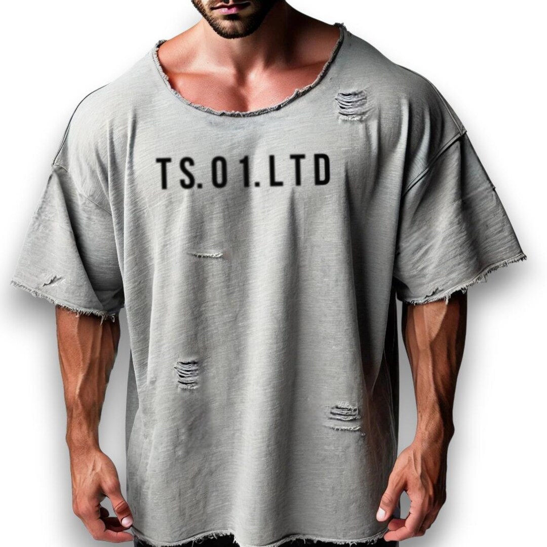 TS.01.LTD – Raw-edge Rag Top Made From Premium Loopback Cotton - Etsy