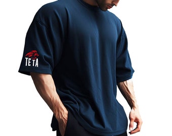 Men&#39;s Rag Top for Training - Comfortable Gym Sweatshirt, Handmade Athletic Wear