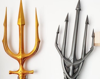Aquaman Trident Etsy