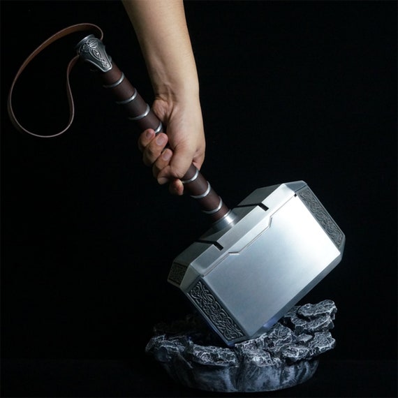 God of War: Ragnarok Thor's Hammer 1:1 Replica Game Cosplay Prop Resin  Model Toy