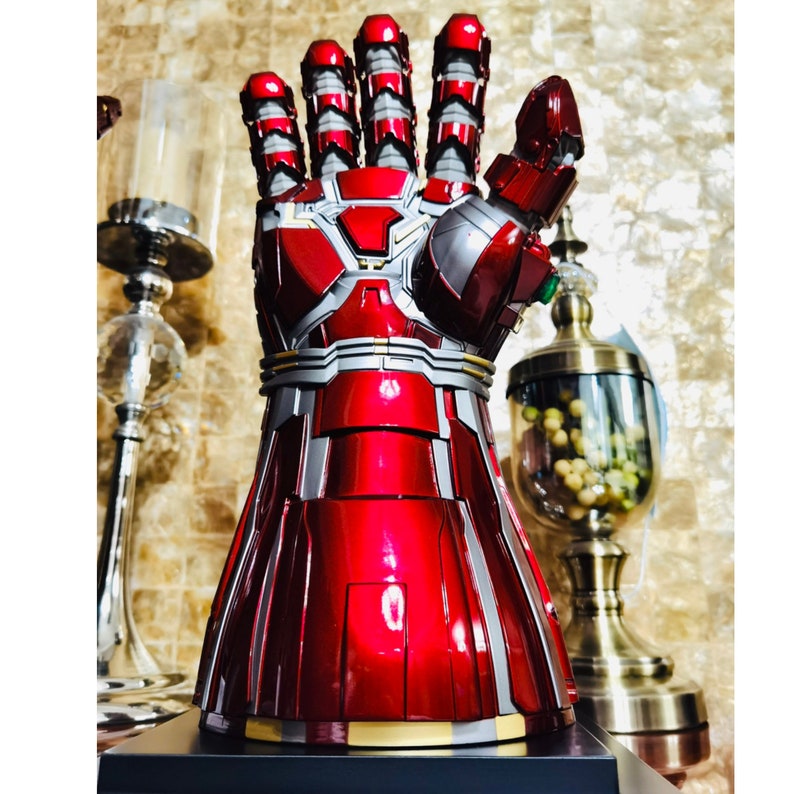 Iron Man Infinity Gauntlet Metal Wearable Nano Gauntlet Glove Etsy