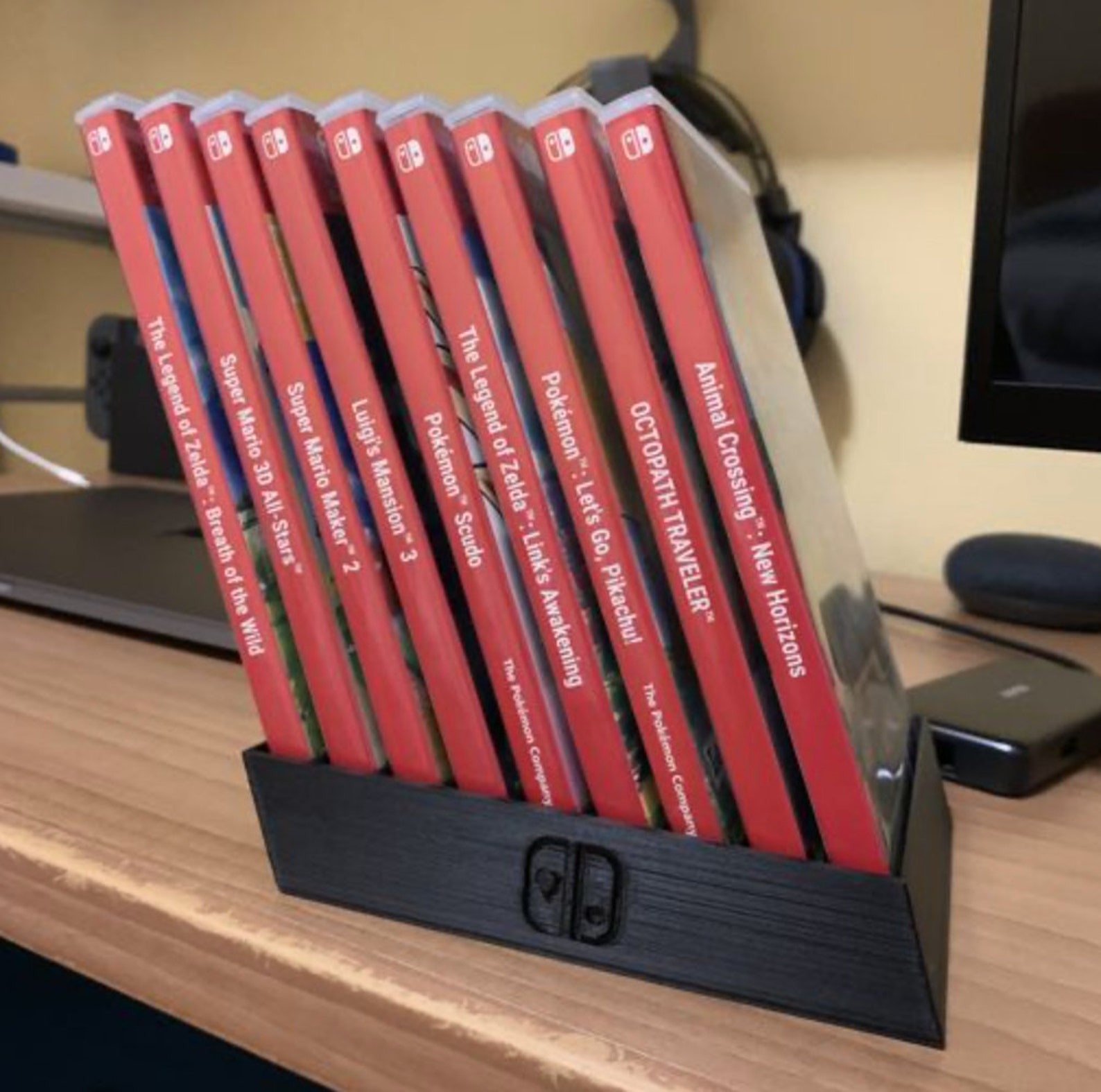 Nintendo Switch Game Holder 3D Printed Gamer Gifts Etsy