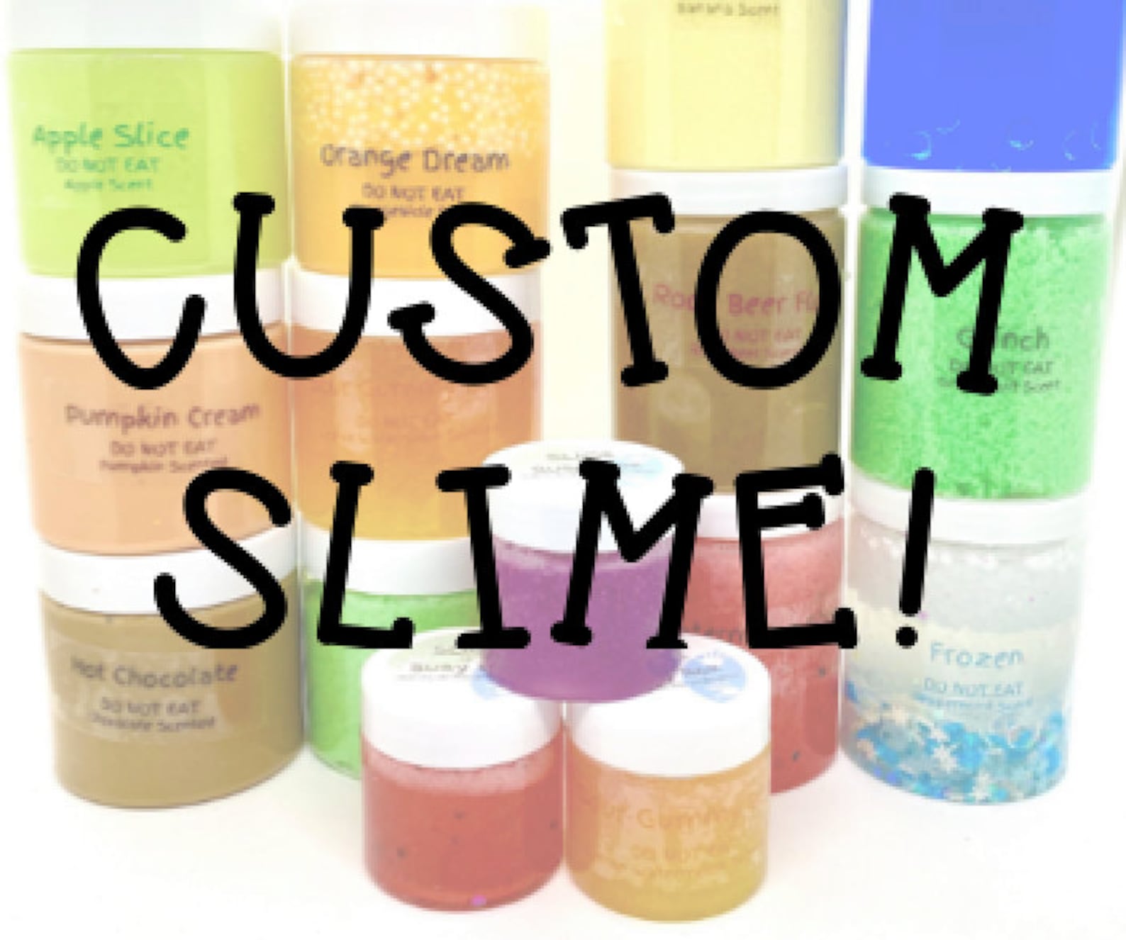 Custom Slime Slime Shops Butter Slime CLoud Slime CLear Etsy