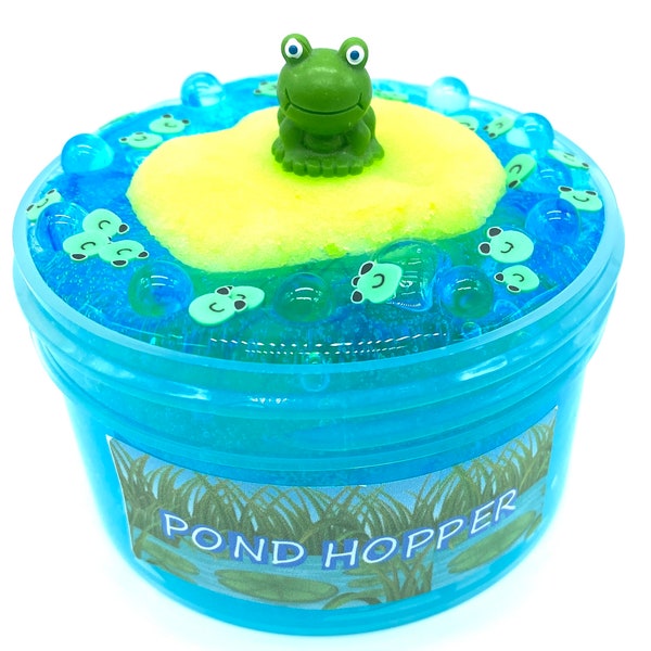 Icee Float Slime, Pond Hopper Slime, Scented Slime, Slime Shops, Boba Slime