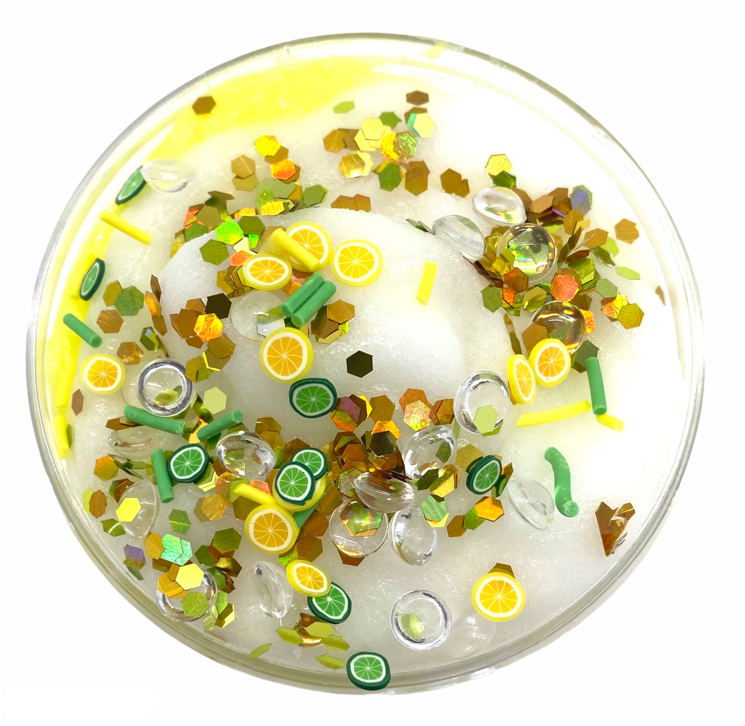 Lemons and Limes Icee Slime Stress Relief Scented Slime Etsy