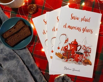 Romance d'hiver roman de Noël snow, plaid et marrons glacés