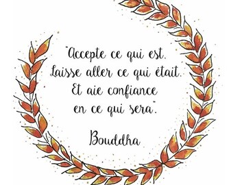 Citation Positive Etsy