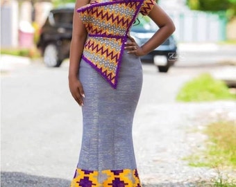 Kente Dress - Etsy