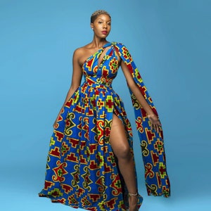 African women maxi dress/ ankara women dresses / African clothes / ankara maxi dress /African clothing for women/ women dashiki dress