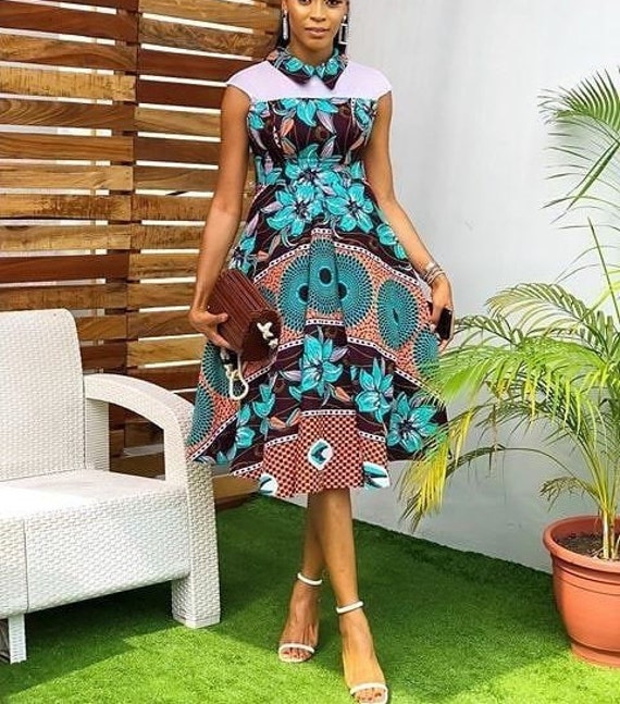 African Women Dress/ Ankara Women Dresses / African Clothes