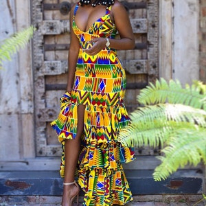 African dress for women, African clothing, African print dress, Ankara wax , Ankara long dress, African maxi dress, Ankara dress, Free DHL