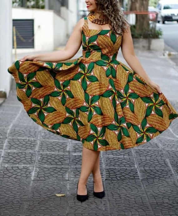 African Dress for Women African Clothing African Print - Etsy