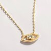 14K Solid Yellow Gold Double Heart Necklace - Love Pendant Charm, Gift Box Included, Lifetime Warranty - View #10