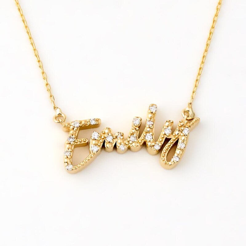 Name Necklace - Etsy