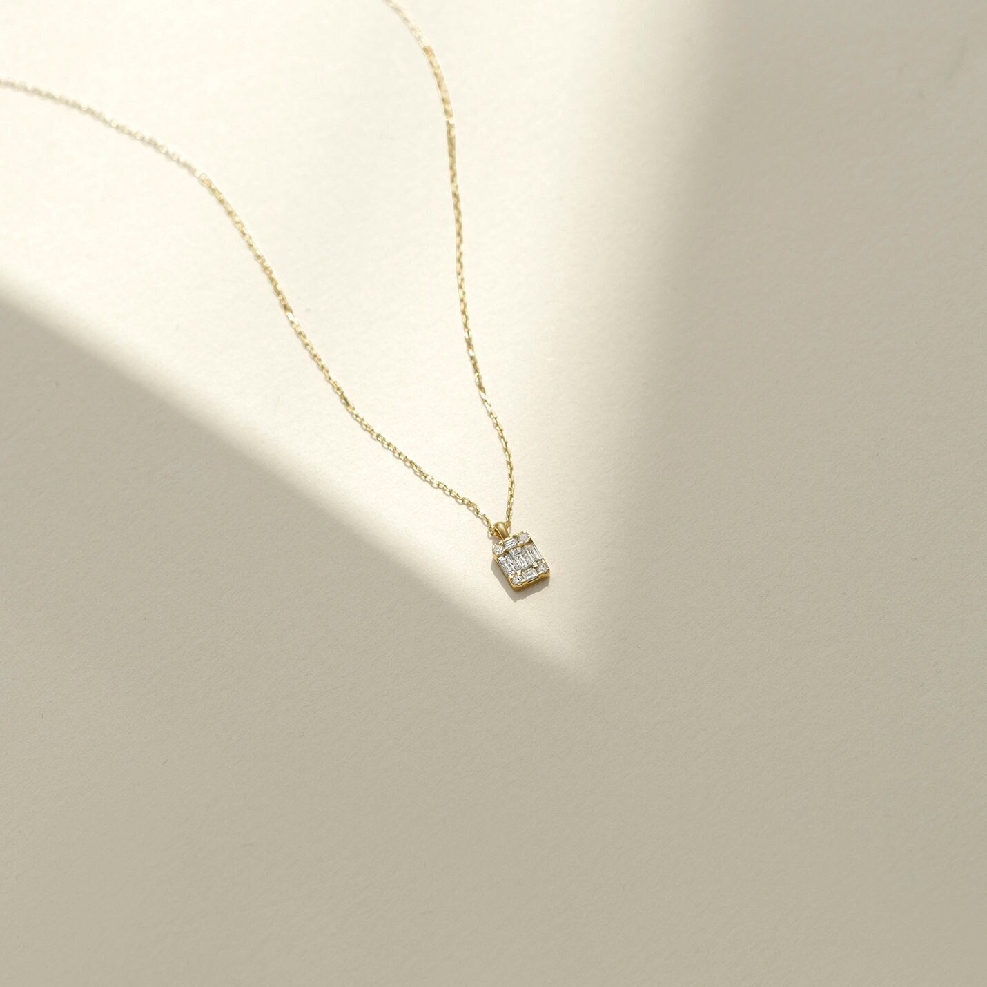 GELIN Diamond 0.16 CT Baguette Cut 