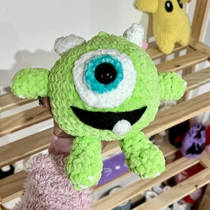 Mike Wazowski Amigurumi - Crochet Plushie