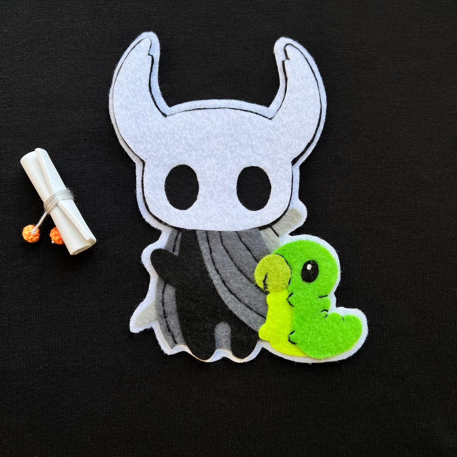 Knight Grad Topper Hollow Knight Inspired Graduation Cap Topper, Silksong Style Knight ...