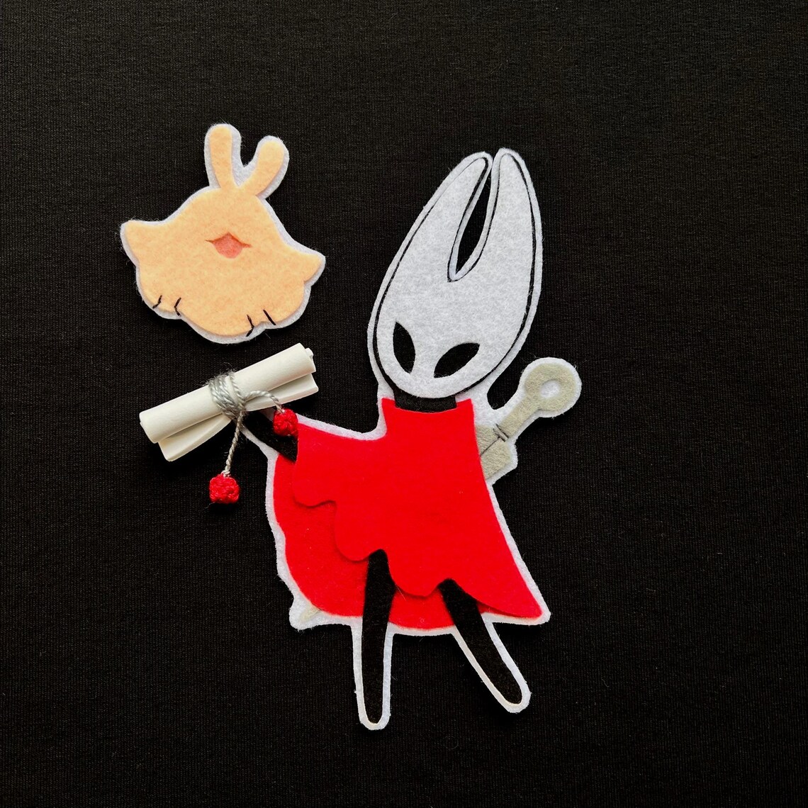 Knight Grad Topper Hollow Knight Silksong Graduation Cap Topper, Gamer Grad Cap Decor ...