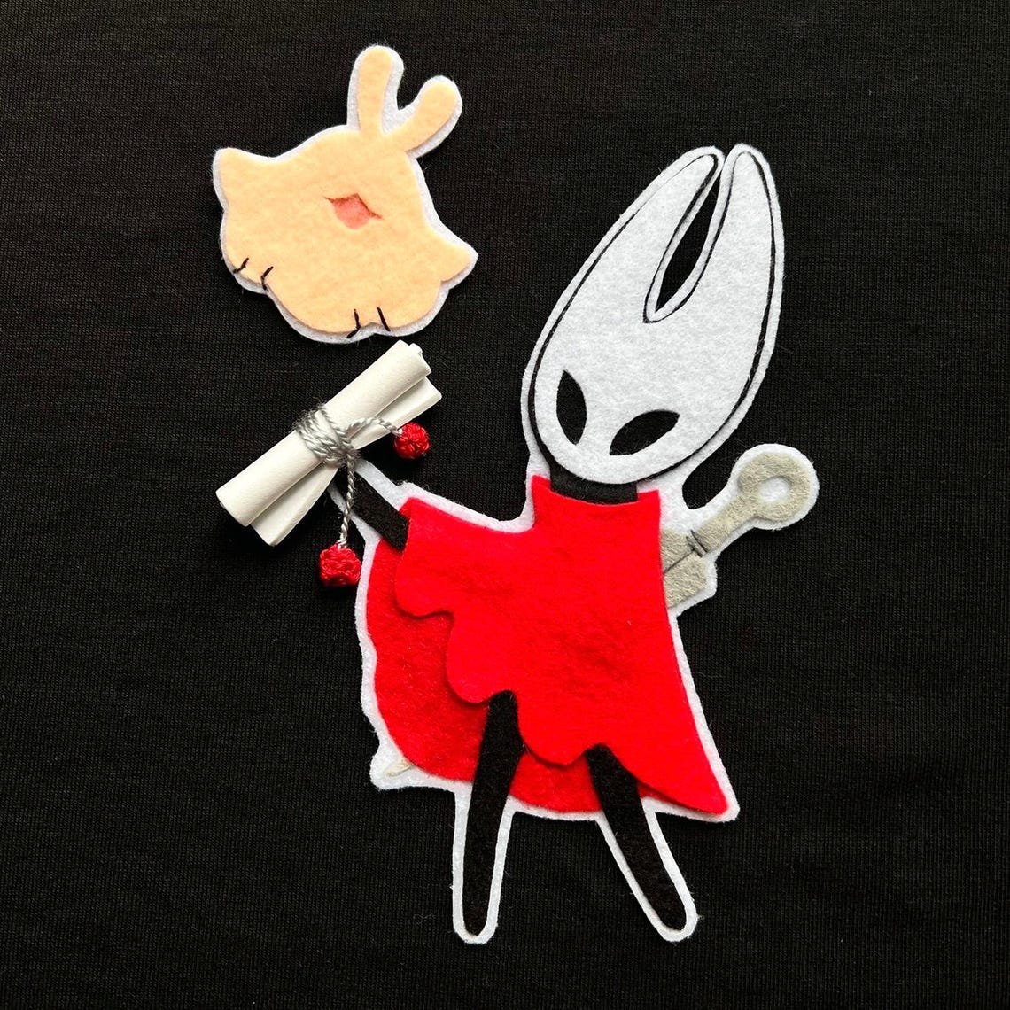 Knight Grad Topper Hollow Knight Silksong Graduation Cap Topper, Gamer Grad Cap Decor ...