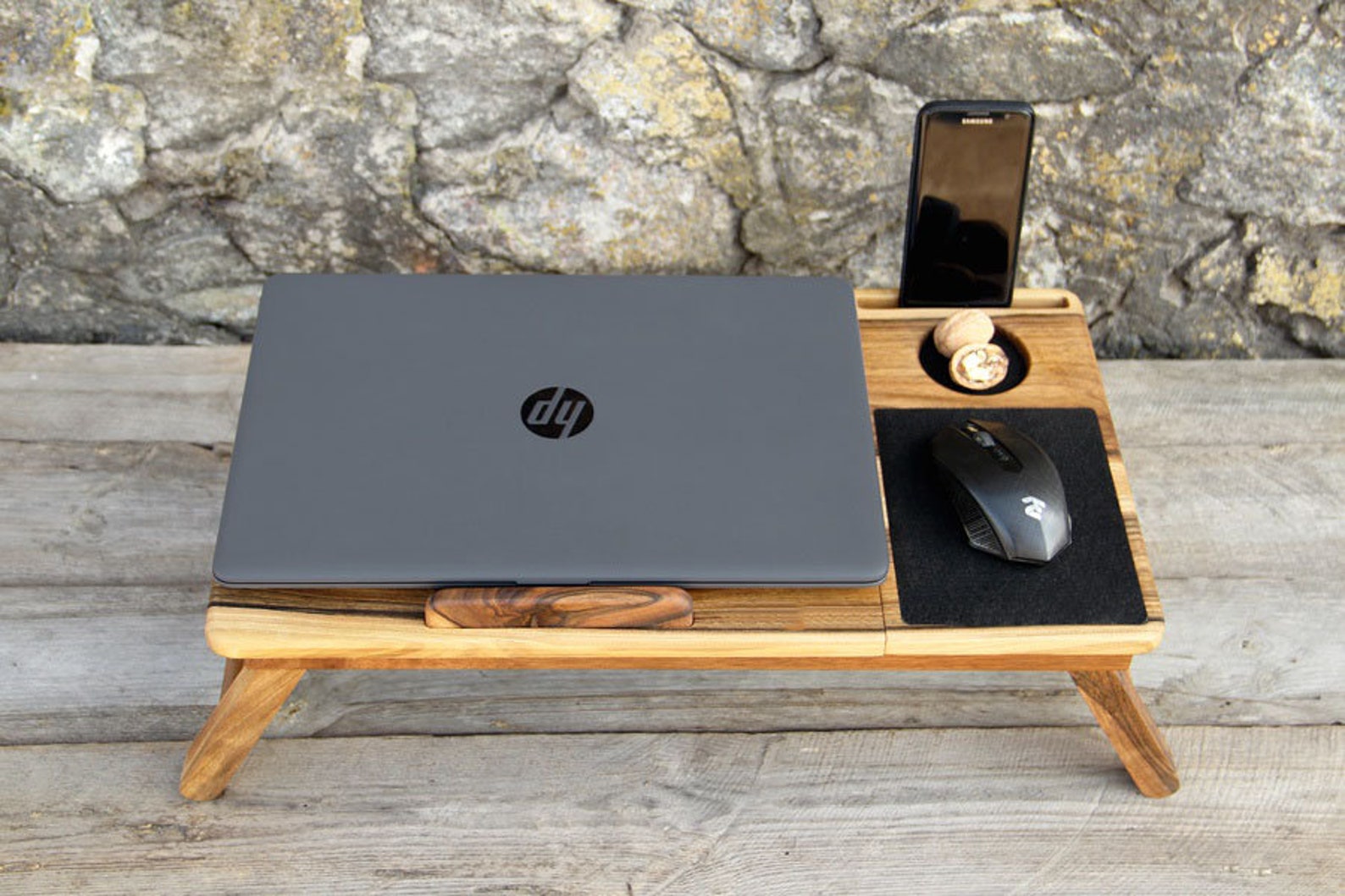 HolzLaptopStänder MacbookStänder LaptopSchreibtisch Etsy