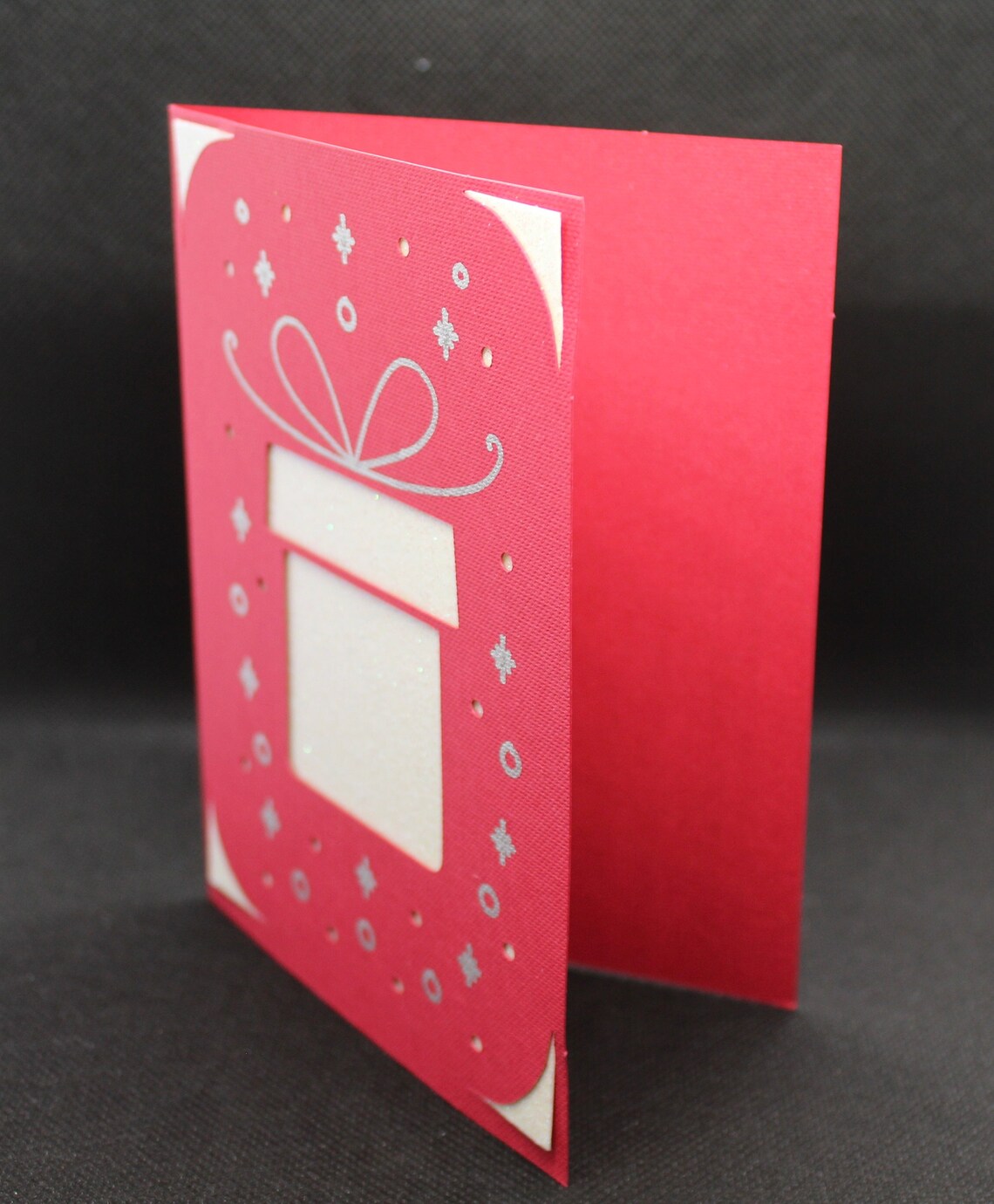 Gift Box Greeting Card Etsy