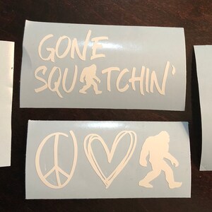 Squatch Decals