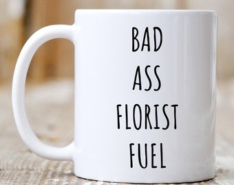 Floristenbecher, lustiges Floristengeschenk, Geschenk für Floristen, Blumenbecher, Blumengeschenk, Blumenliebhabergeschenk, lustige Tassen, Floristenkaffeetasse, Floristentasse