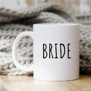 Bride Mug, Bride Gift, Bride Coffee Mug, Cute Bride Gifts, Bride Mugs, Gift For Her, Fiance Gift, Bride Coffee Cup, Wedding Mug, Bride Cup