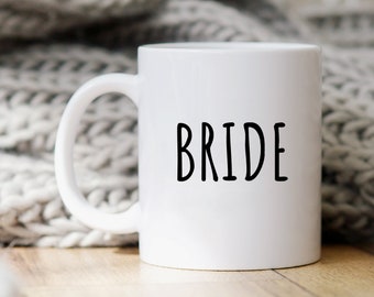 Bride Mug, Bride Gift, Bride Coffee Mug, Cute Bride Gifts, Bride Mugs, Gift For Her, Fiance Gift, Bride Coffee Cup, Wedding Mug, Bride Cup