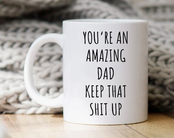 Taza de papá, regalo divertido de papá, taza de café de papá, regalo para papá, tazas de papá increíbles, regalos de papá, taza del día del padre, regalos del día del padre, taza de taza de papá divertido