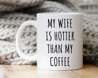 Caneca de esposa, presente para esposa, presentes de esposa, caneca de café de esposa, presente engraçado de esposa, canecas de esposa, presente de aniversário de esposa, presentes de Natal de esposa, aniversário de esposa