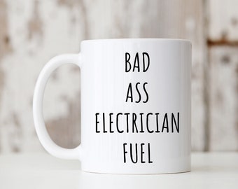 Electrician Mug, Gift For Electrician, Electrician Mugs, Funny Electrician Gifts, Electrician Gift, Funny Coffee Mug Cup, Mugs With Sayings