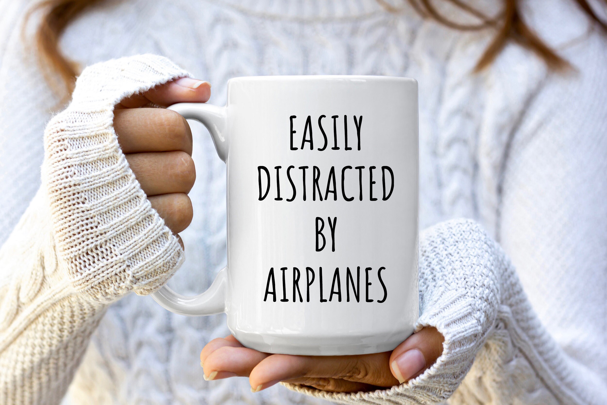 Look at Airplanes - Mug