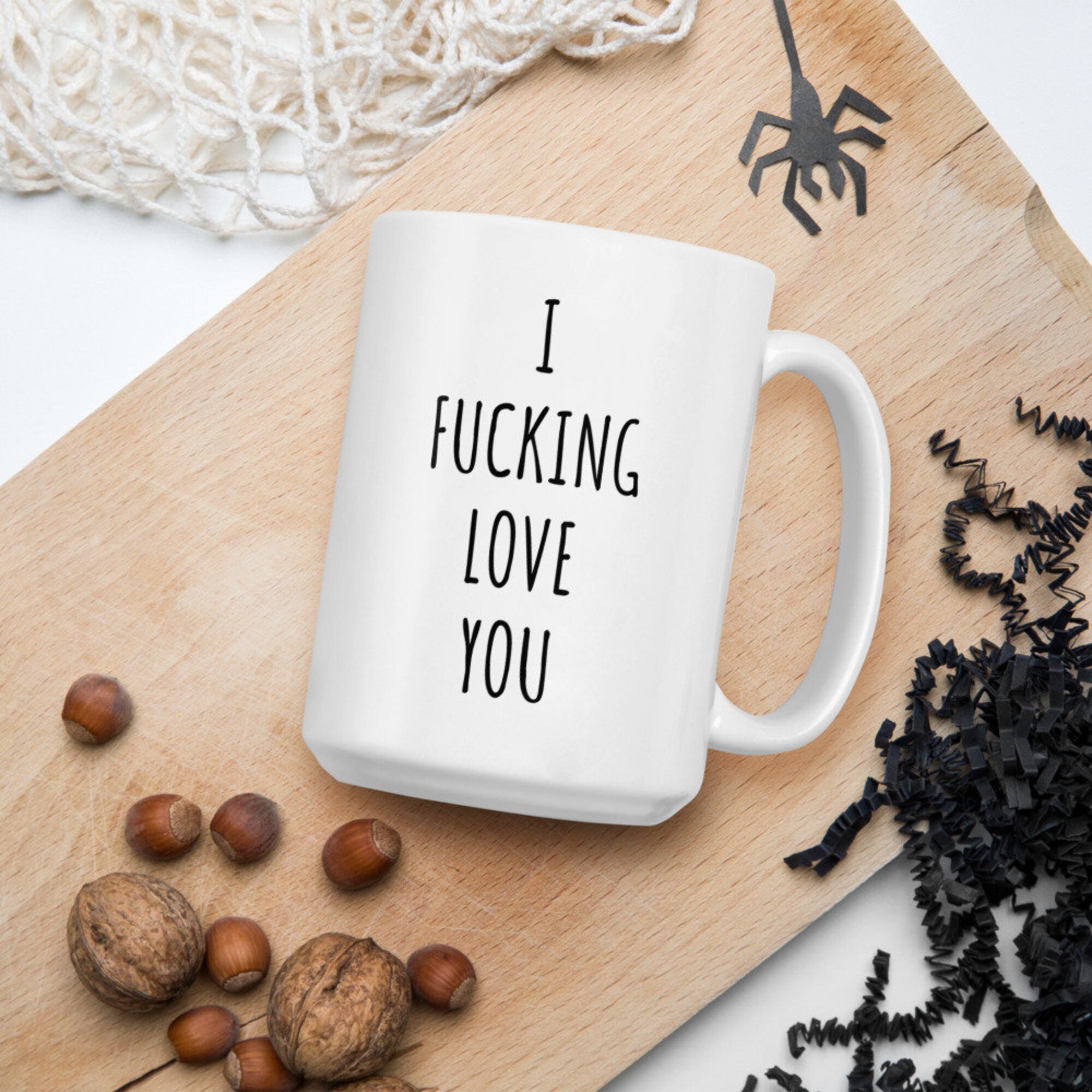 Discover I Fucking Love You Mug | Husband Mug